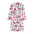thumbnail image 5 of SMihono Robe d'Été pour Femmes Grande Taille Mode d'Été pour Femmes Manches Mi-Longues Imprimée Camisole à Col en V Bretelles Robe Chandail, 5 of 5