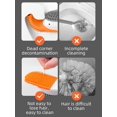 thumbnail image 5 of Escobilla de baño de silicona, escobilla de baño, escobilla de baño de pared, con 2 en 1 M, 5 of 5