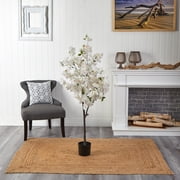 Nearly Natural 5 Cherry Blossom Artificial Tree in Plastic Planter