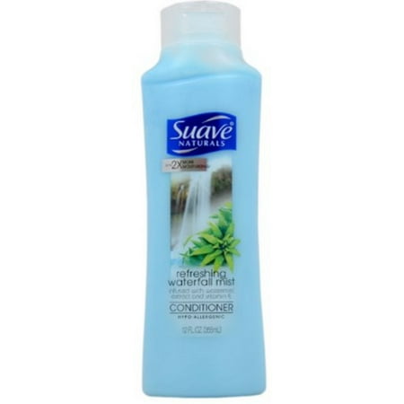 Suave Naturals Conditioner Refreshing Waterfall Mist 15 oz (Pack of 6)