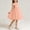 Pink, variant on DAETIROS Girls Tulle Dress Halter Neck High Waist Flowy Skirt Party Wedding Birthday Dresses for Kids Little Girls Kids Black,Size 9-10 T