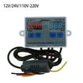 thumbnail image 3 of Controlador de temperatura Methold 0 °C-100 °C 10A plástico 120/240/1500W Control de refrigeración, 3 of 6