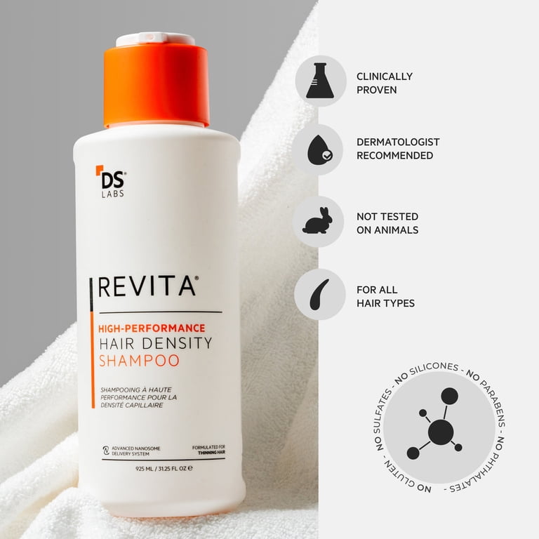 DS Laboratories Revita Hair Stimulating Shampoo, DHT Reducer, Anti
