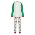 thumbnail image 3 of ITFABS Christmas Family Pajamas Set, Dinosaur Print Tops+Trousers/Romper, 3 of 9