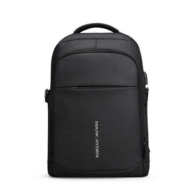 Mochila Negra Mark Ryden. Para negocios/escuela. Correas acolchadas. Repelente al agua. Espacio para laptop de 15.6", tableta de 9.7”. Modelo 9191 Mark Ryden Modelo 9191DY-00