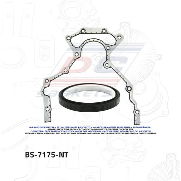 Reten Cigüeñal Dc Gasket Para Gmc Sierra 2500 Hd 2001 - 2017 (Dc Gasket)