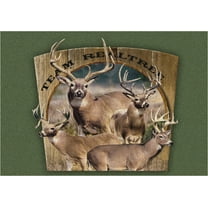 Milliken Green Nature Print Area Rug Team Realtree 8 - Aprx 5' 4" x 7' 8"