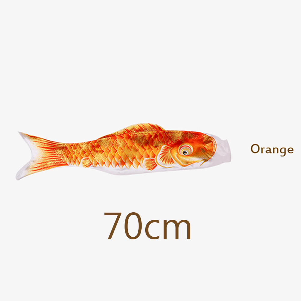 Akoyovwerve 3D Hot Stamping Carp Banner Japanese Restaurant Carp Spray