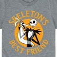 thumbnail image 3 of The Nightmare Before Christmas - Skeletons Best Friend - Youth Short Sleeve Graphic T-Shirt, 3 of 5
