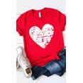thumbnail image 2 of Distressed Heart Graphic Tee T-Shirt PLUS, 2 of 8