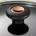 thumbnail image 2 of Tramontina Pots & Pans 5.5-Quart Aluminum Nonstick Jumbo Cooker, Porcelain Enamel, Metallic Black, Oven-Safe, Dishwasher Safe, 2 of 6