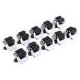 thumbnail image 2 of Broom Hanger, Convenient Wall Mount Tool 10PCS 5.7 X 4.1 X 4.3 Cm  For Garden, 2 of 8