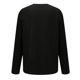 thumbnail image 5 of Sudadera de gran tamaño con estampado de letras y texto divertido para mujer, cuello redondo, manga larga, suelta, blusa individual Pompotops  gfhjh18865, 5 of 5