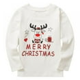 thumbnail image 3 of GYRATEDREAM Christmas Family Pajamas Matching Sets For Dad Mom Kids Baby, Parent-Child Set Deer Plaid Xmas Soft 2 Pcs Outfit Sleepwear or Baby Jumpsuit, 3 of 9