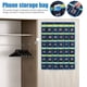 thumbnail image 4 of ColoMX Organizador de pared para el aula: Bolsa de 36 compartimentos para guardar teléfonos móviles y bolsillos. Ideal para oficina y escuela., 4 of 7