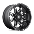 thumbnail image 2 of Fuel 1PC Aluminum Rim D567 LETHAL 15X8in Matte Black Milled Finish, D56715800437, 2 of 3