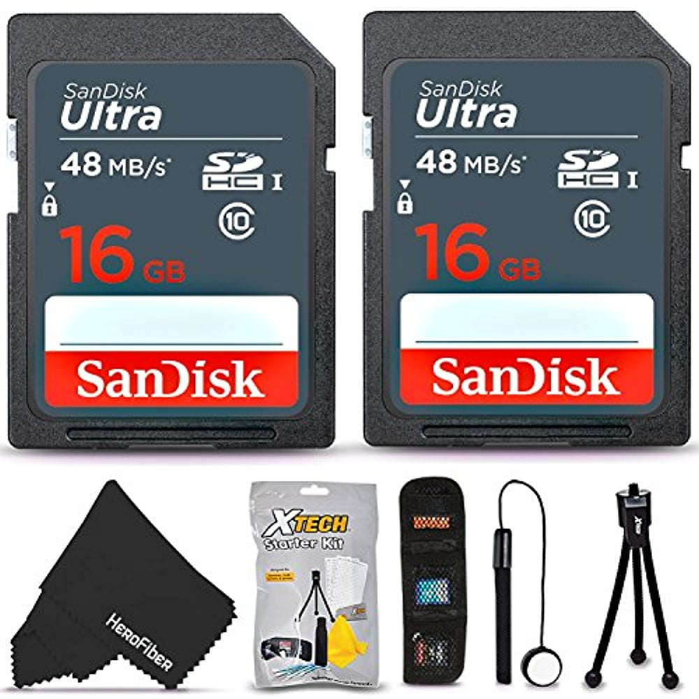 4K UHD 64GB SD Card U3 V30 Memory For Nikon D3200,D3300,D3400,D3500 Camera