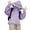 Purple, variant on Unisex Shark Tooth Hoodie Pullover Loose Long Sleeve Oversized Hooded Sweatshirt for Men Women Cute Streetwear Tops with Pocket S‑XXL