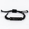 thumbnail image 3 of Amangny Valet Inspirational Gifts for Him: No Matter How Difficult the Days May Get, Never Forget the Reason You Became a Valet, Black Rope Adjustable Birthday Unique Gift for Valets from You, 3 of 3