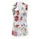 thumbnail image 3 of Chaqueta de senderismo Gibobby floral sin mangas con bolsillo delantero abotonado blanco M, 3 of 4