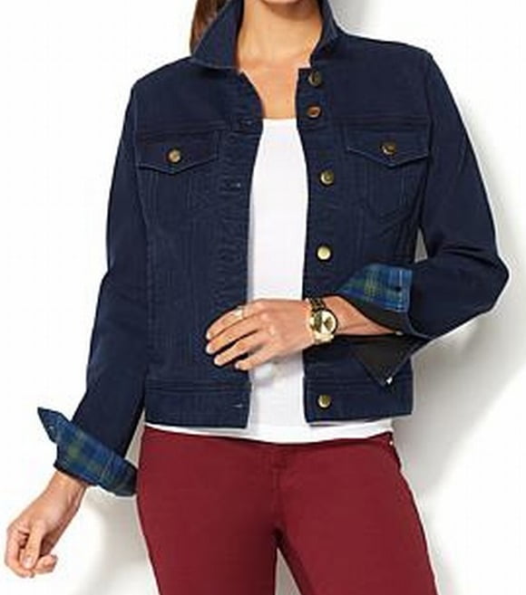 curve appeal denim jacket
