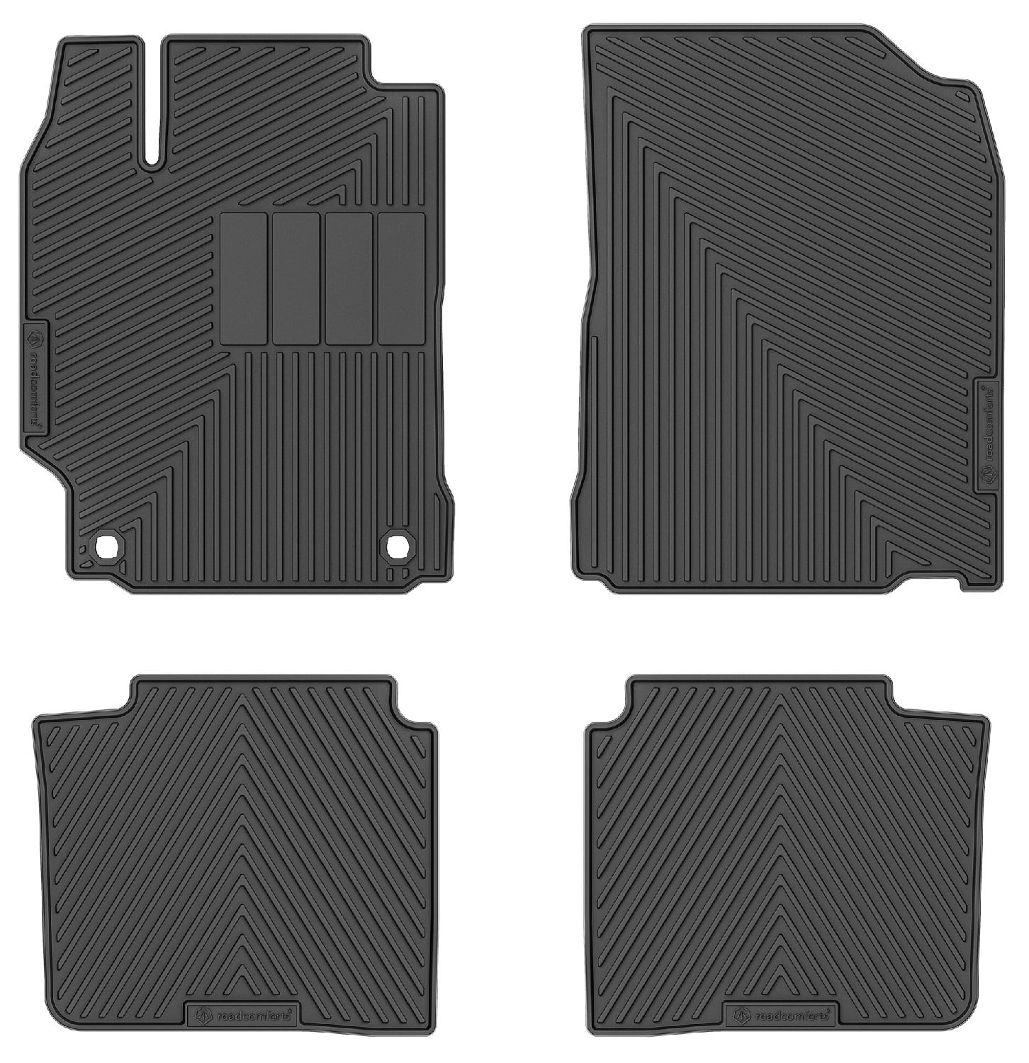 RC48016 Custom Fit AllWeather Floor Mats for 2017 Toyota