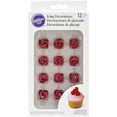 thumbnail image 2 of Wilton Roses Icing Decorations, 12 Pack, 2 of 2