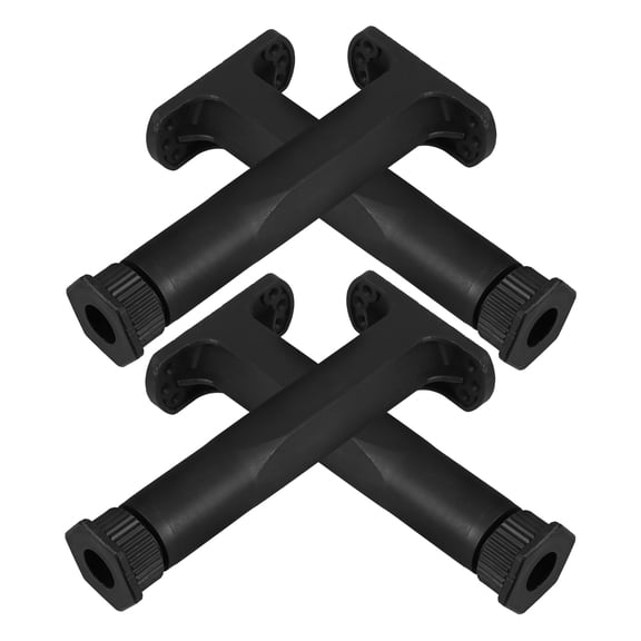 LOLIPPYY 4 Pieces Of Couch Legs Stable Support Black For Furniture