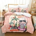 thumbnail image 1 of Motorcycle Printed Bedding Suit, Three-piece Set, Soft Microfiber, Duvet Cover, Bedroom Decoration-HAPDEN, 1 of 3