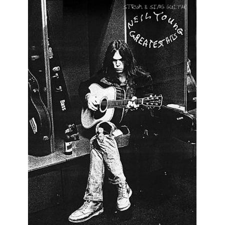 Young Signed Guitar - Neil Young - Greatest Hits