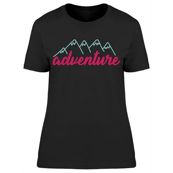 Adventure Mountains Graphic Women's T-shirt