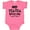 Hot Pink, variant on Inktastic My Yiayia Loves Me Yia Yia for Grandchild Girls Baby Bodysuit