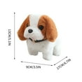 thumbnail image 3 of Brwvolix Plush Stuffed Animal,My Realistic Robot Puppy Dog Toy Cute Soft Mini Robot Puppy For Kids Gifts, 3 of 8