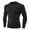 Black, variant on Gunia Mens Workout Gym Shirts Men Tight Fitting Fitness Sports Training Long Sleeved T Shirt Tees For Running Athletic Sport Tops Men'S Shirts Blue L