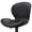 Black, variant on Waleaf Modern Adjustable Bar Stools Set of 2, Faux Leather Upholstered Swivel Counter Stools, Counter Height Bar Chair with Back for Kitchen Island