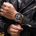 thumbnail image 3 of Reloj deportivo Curren 8395 para hombre, color dorado, acero inoxidable, 3 of 5