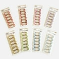 thumbnail image 4 of 12 Pc Easy Glide Heavy Duty Hooks Decorative Shower Rod Curtain Rings Bathroom !, 4 of 5