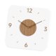 thumbnail image 4 of Reloj de pared de madera acrílica con movimiento silencioso de 30 cm, reloj de pared de regalo para dormitorio Cuadrado, 4 of 9