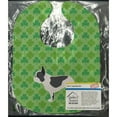 thumbnail image 2 of French Bulldog Shamrocks  Baby Bib, 2 of 3