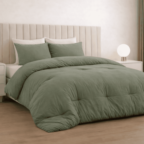 ALVANA Set de Edredón 3 Piezas Acolchado Extra Grande Hipoalergénico Relleno Suave de Microfibra Down Alternative Ideal para Todo el Año Uso como Edredón o para Funda Duvet