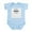 Sky Blue, variant on CafePress - Daddys BBQ Buddy Infant Bodysuit - Baby Light Bodysuit, Size Newborn - 24 Months