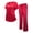 RED, variant on M&M SCRUBS Women's Ultra Soft Stretch Mock Wrap Scrub Top and Pants 82019200 (Red, XXX-Large)