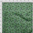thumbnail image 4 of oneOone Viscose Chiffon Green Fabric Abstract Floral Sewing Craft Projects Fabric Prints By Yard 42 Inch Wide-2rb, 4 of 5