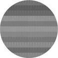 thumbnail image 1 of Ahgly Tapis Rond Lavable en Machine Intérieur Transitionnel Gris Cendré, 4 Pieds Rond, 1 of 7