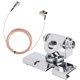 thumbnail image 3 of Clip lateral de montaje de antena móvil para coche RB-400 con alimentador de 5M y Kit de accesorios de radio para coche negros, 3 of 5