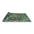 thumbnail image 2 of Ahgly Company Indoor Rectangle Oriental Light Blue Modern Area Rugs, 6' x 9', 2 of 4