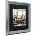 thumbnail image 2 of Trademark Fine Art "Piedmont Caffe I" Canvas Art by Alan Blaustein, Black Matte, Silver Frame, 2 of 4