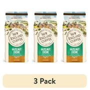 (3 pack) New England Coffee Decaf Hazelnut CremeMedium Roast Ground Coffee, 10 Oz, Bag