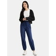 thumbnail image 2 of Time and Tru Women's High Rise Parachute Jogger, 28" Inseam, Sizes XS-XXXL, 2 of 5
