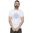 thumbnail image 2 of Harry Potter Mens Neon Deathly Hallows T-Shirt, 2 of 5
